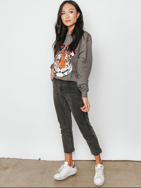 “I’d be Lion” Roar Graphic Sweater