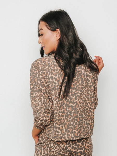 Cheetah Girl Lounge Top