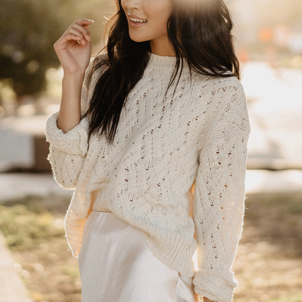 Ivory Magic Pullover
